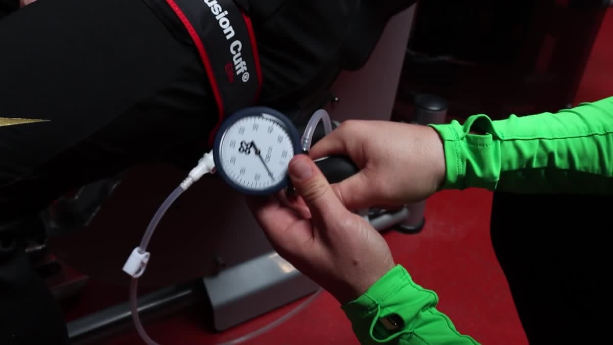 Blood flow restriction training